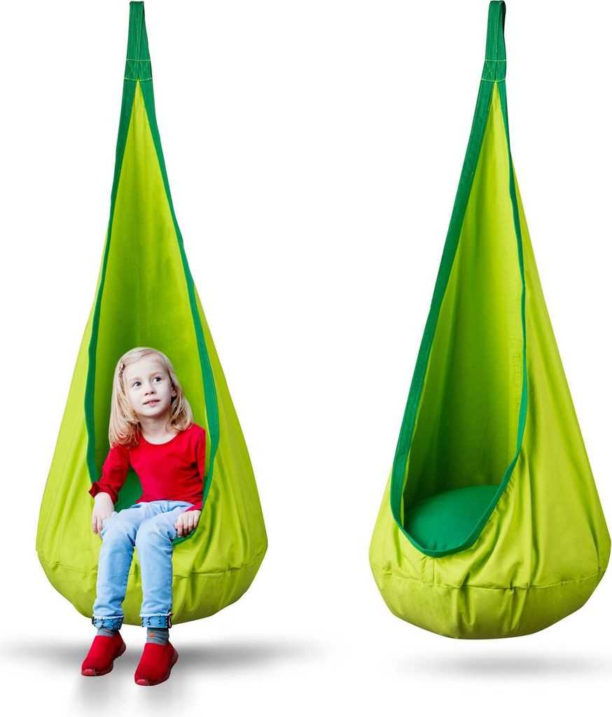 Sedia pensile verde Neo-Sport Cocoon Immagine del prodotto 