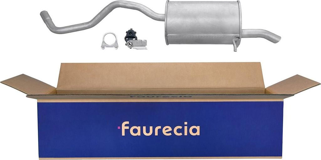 Endschalldämpfer FAURECIA IAM-Expertise passend für u.a. RENAULT CLIO