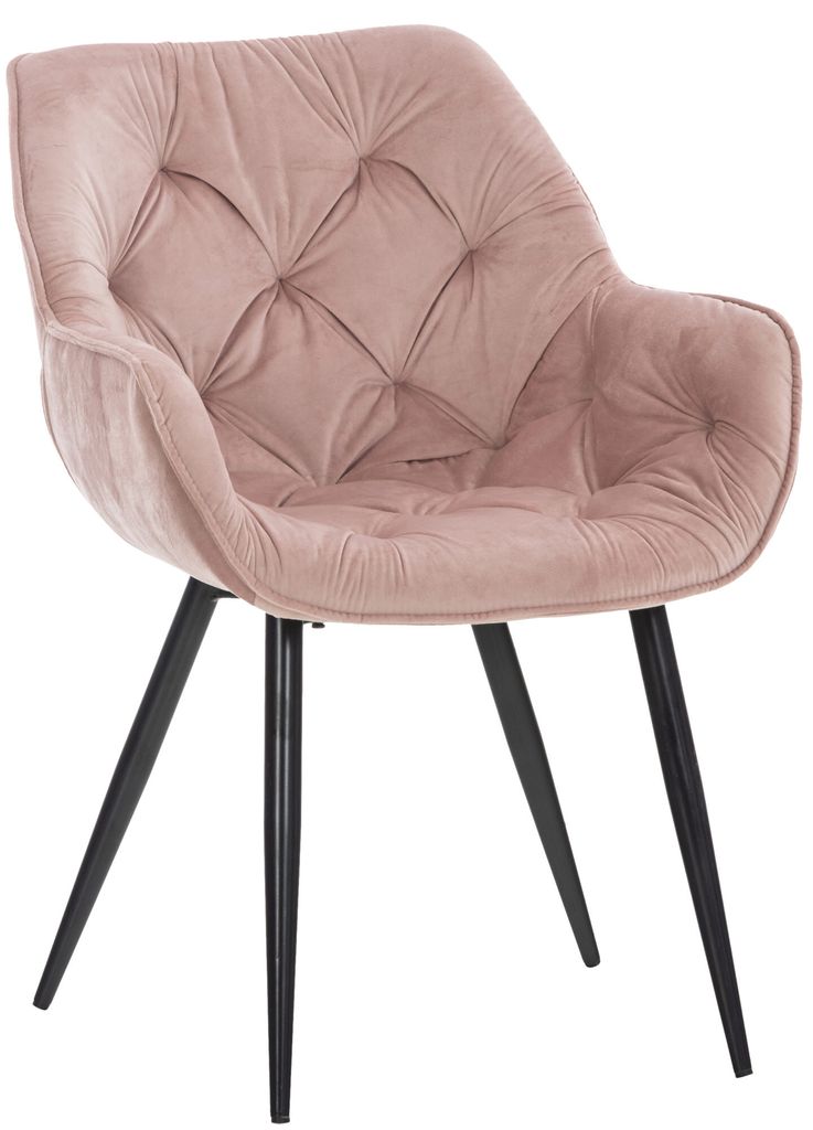 Stuhl HLO-CP88 Samt pink