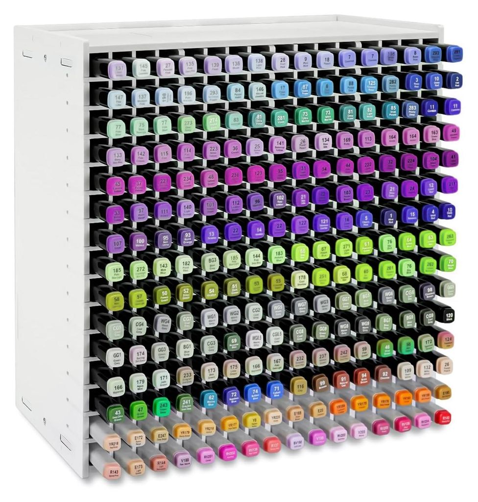 240 Schreibtisch-Stiftehalter, Stiftehalter zur Aufbewahrung von Bleistiften, Buntstiften und Markern, kleine Aufbewahrungsbox für Künstlerbedarf...