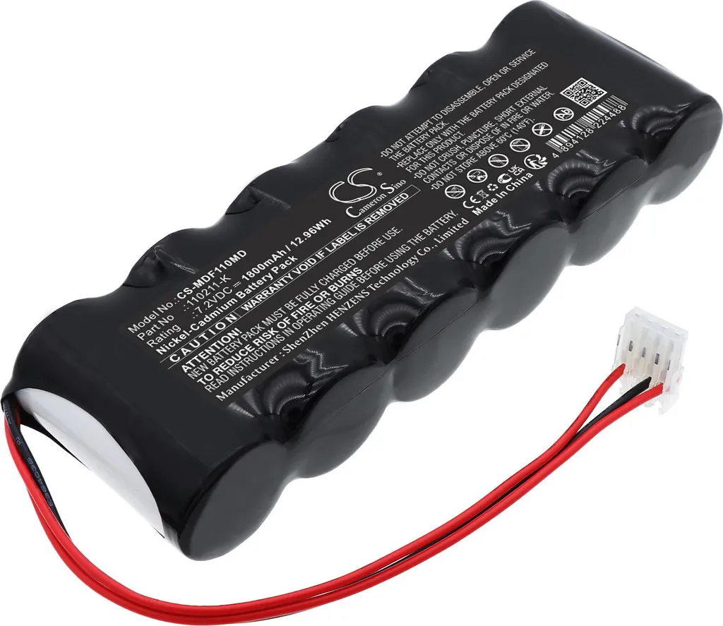 Batterie de remplacement Medfusion Infusor série 2000 compatible 2.4V - 2