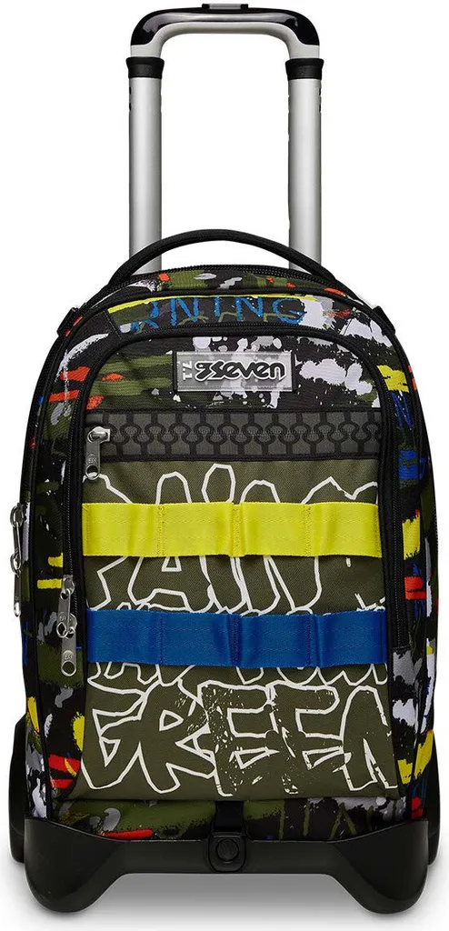 Seven Multicolore Sac à dos à roulettes 34L Modèle 200102359-657