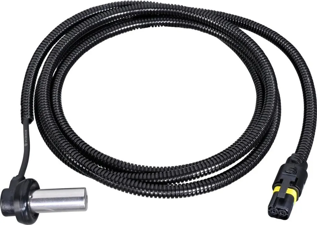 Sensore Velocità Ruota MAN TGS HELLA - 2 Poli, Cavo Extra Lungo 2.2m - 1