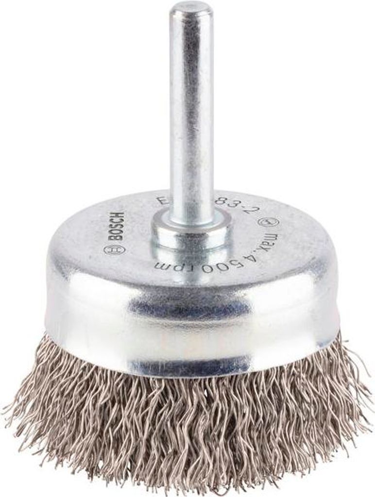 PRO Stainless Steel clean Topfbürste, gerader Schaft, 50 x 0,3 mm