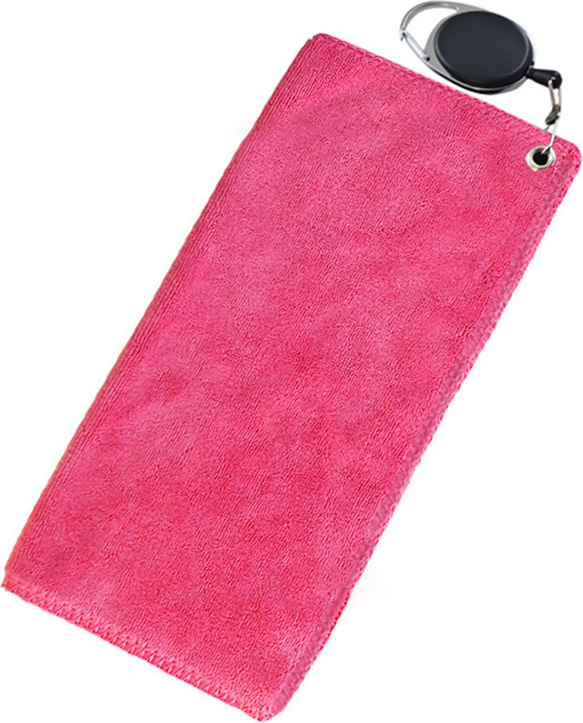 Golfhandtuch für Golfwagen oder Schläger, hängendes Baumwollhandtuch mit Karabiner, Golfschläger-Ballreinigungstuch, Golfausrüstung für Männ...