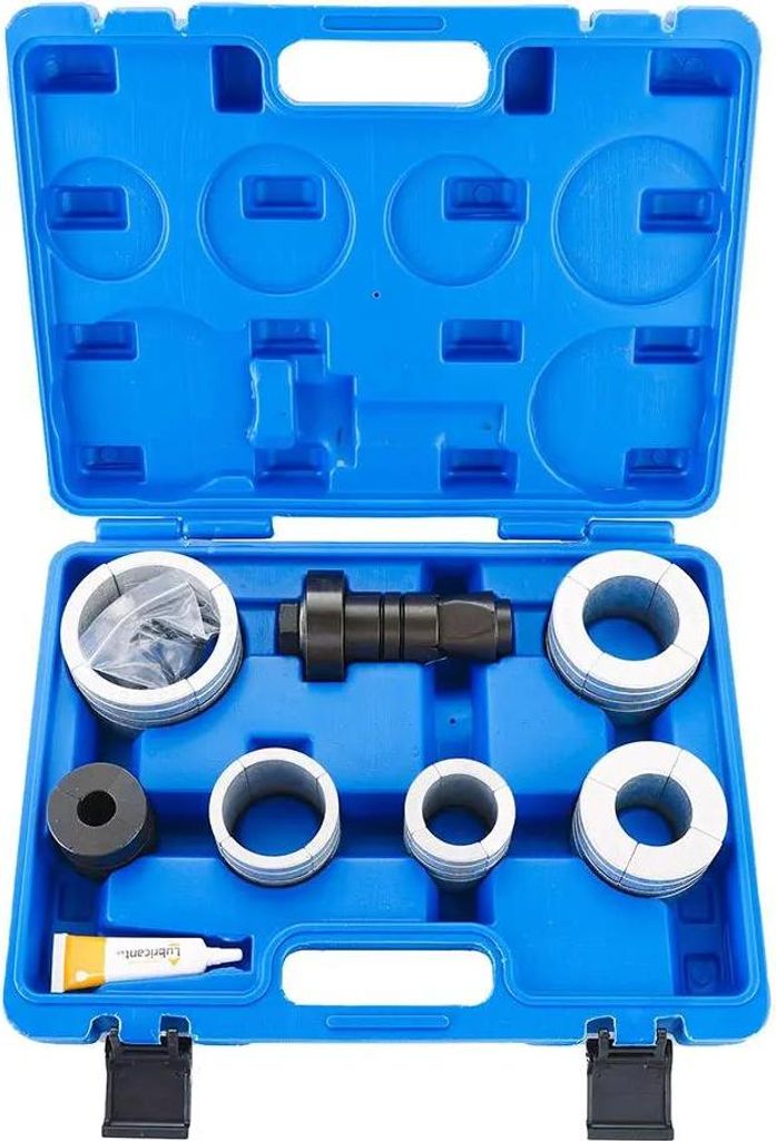 Auspuffrohr-Expander - Werkzeugsatz - 28 mm Sechskant - Spannbereich 4,1–10,8 cm - Für Metallrohre - Kfz Auspuff
