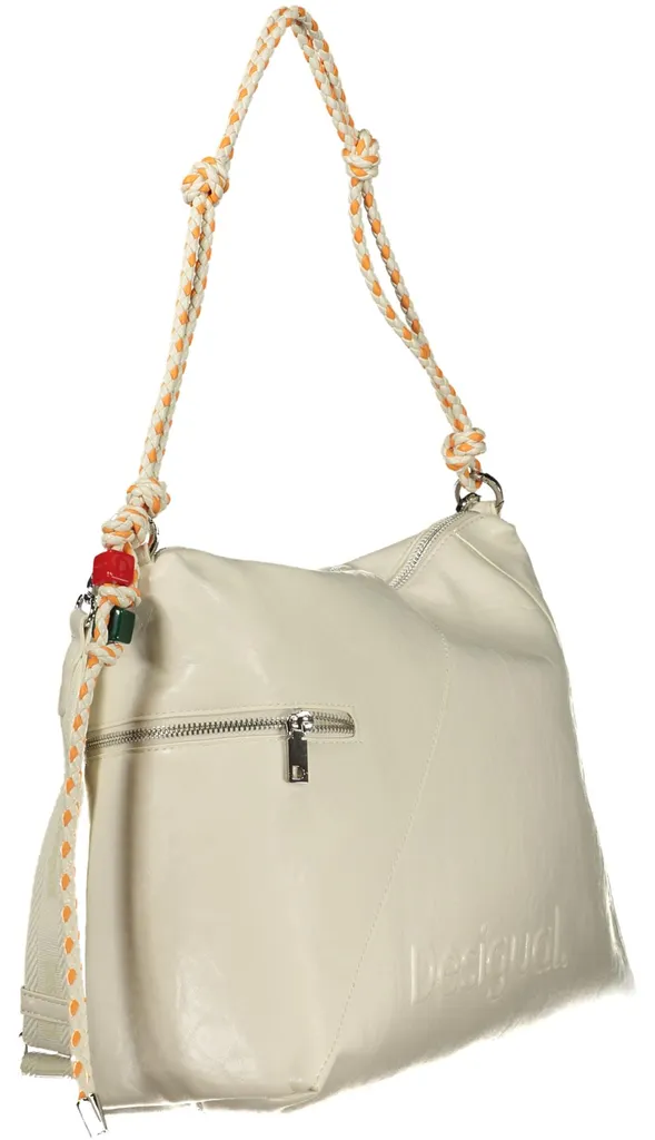 Sac à main blanc polyvalent - Idéal pour cérémonie, travail et ville