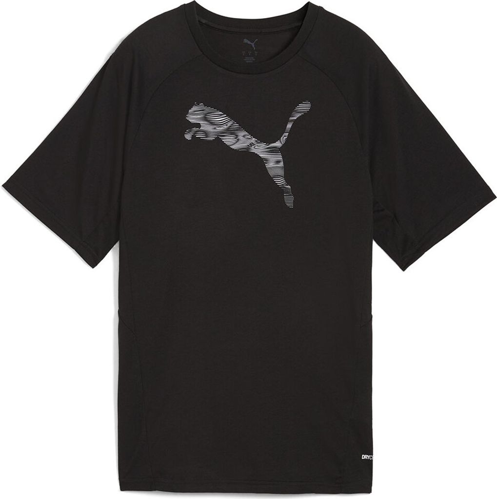 Puma Evostripe Relaxed Kurzarm-t-shirt Schwarz XS Frau Schwarz XS