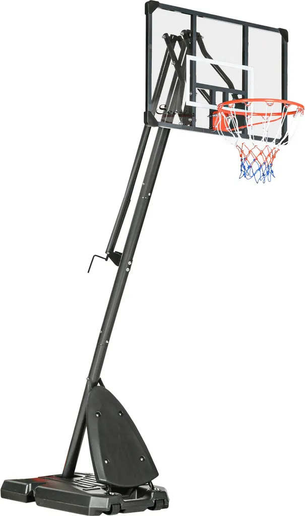 Panier de basket stable et mobile pour jardin fini les fixations mur