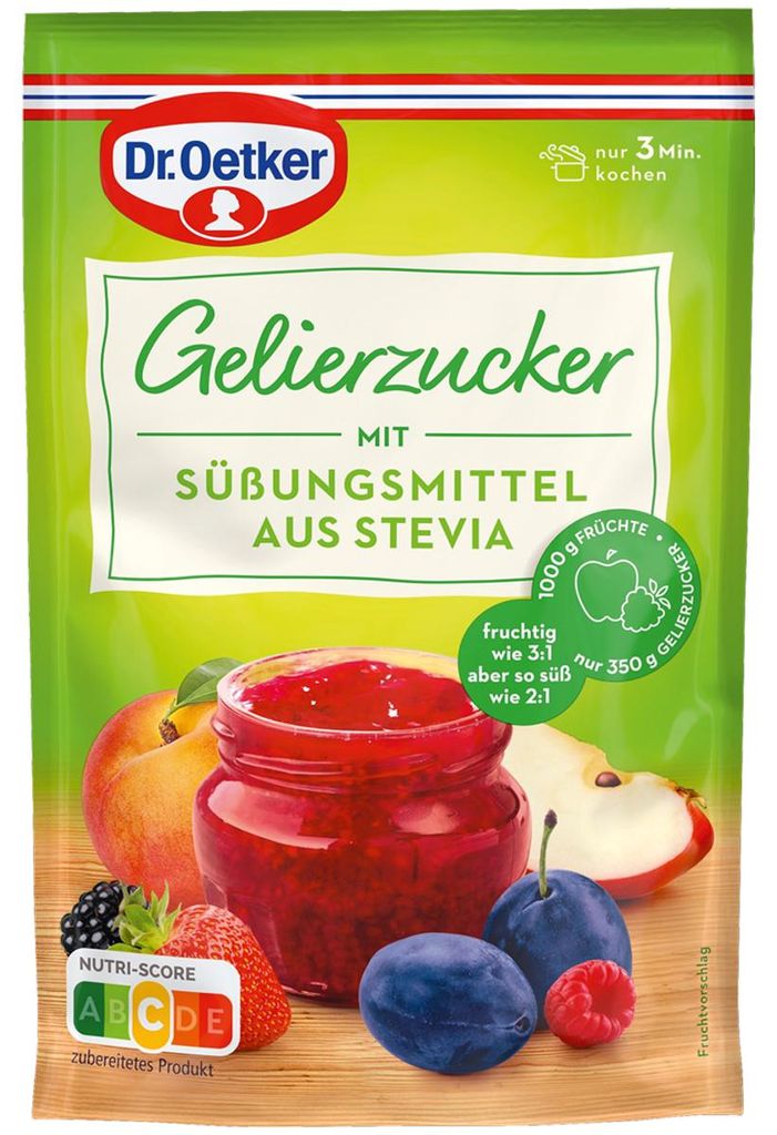 Oetker cukier żelujący 2:1 ze stewią 0,35 kg Zdjęcie produktu 