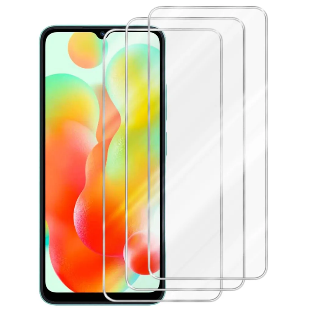 Cadorabo Protezione Schermo Xiaomi RedMi 11A 12C POCO C55 Vetro 9H 3x