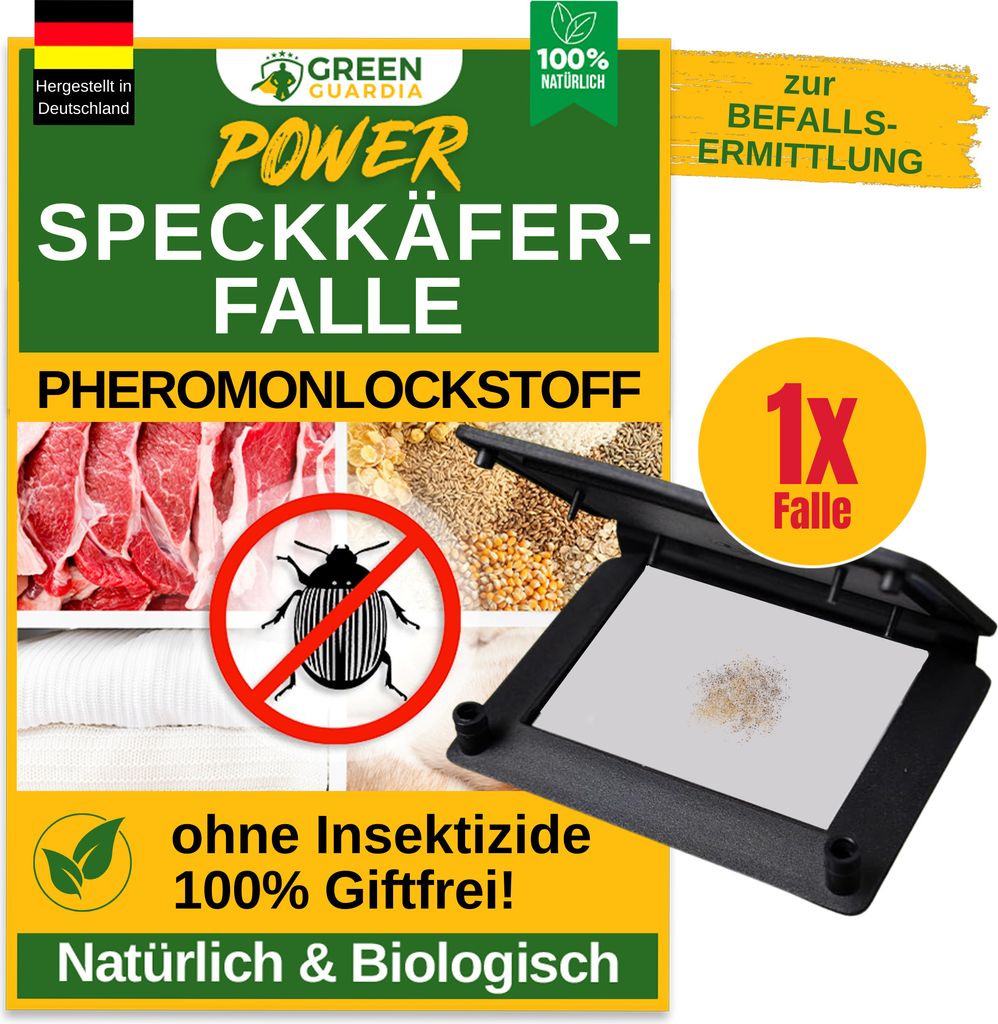 Speckkäfer Falle mit Pheromon-Lockstoff - 1x Falle -  Produktbild 
