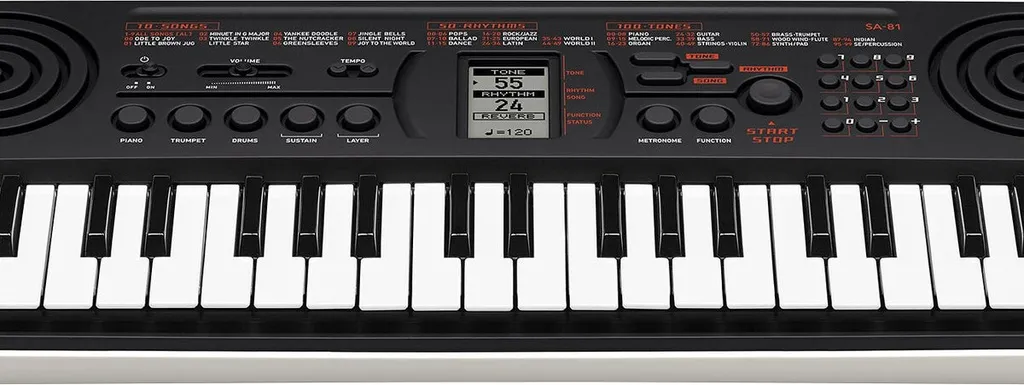 Casio SA-81 Mini Clavier Portable : Solution Gain de Place pour Débuter - 4