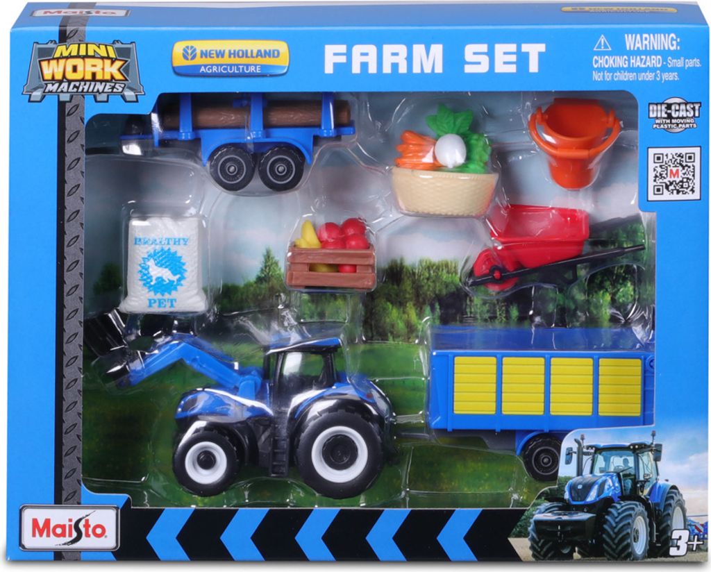 Maisto - Zestaw rolniczy, New Holland Zdjęcie produktu 
