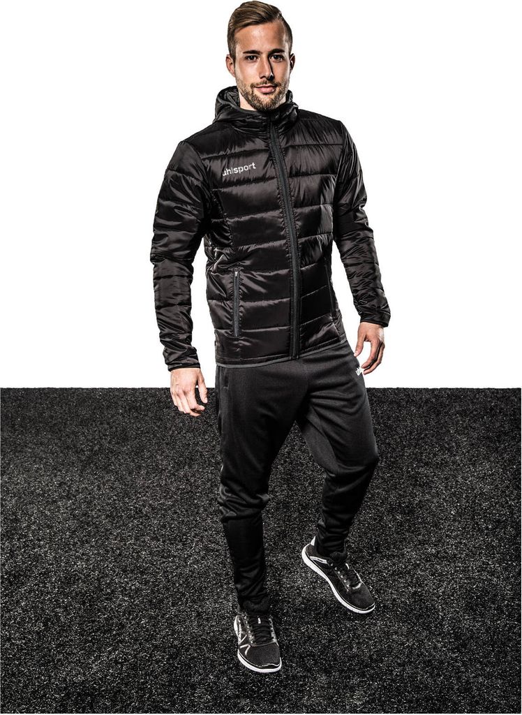 uhlsport Essential ultraleichte Daunenjacke marine/azurblau Produktbild 