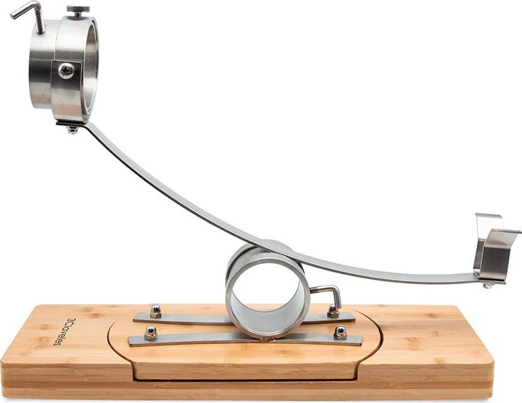 support à jambon pivotant à 360º avec tête pivotante à 3 Image du produit 