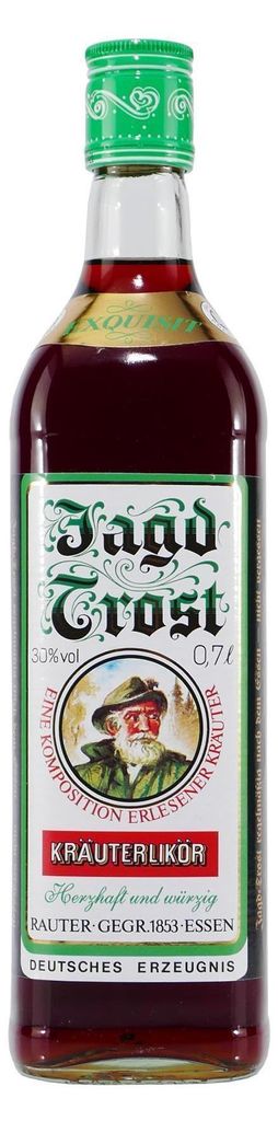 Rauter Jagdtrost Kräuterlikör Produktbild 