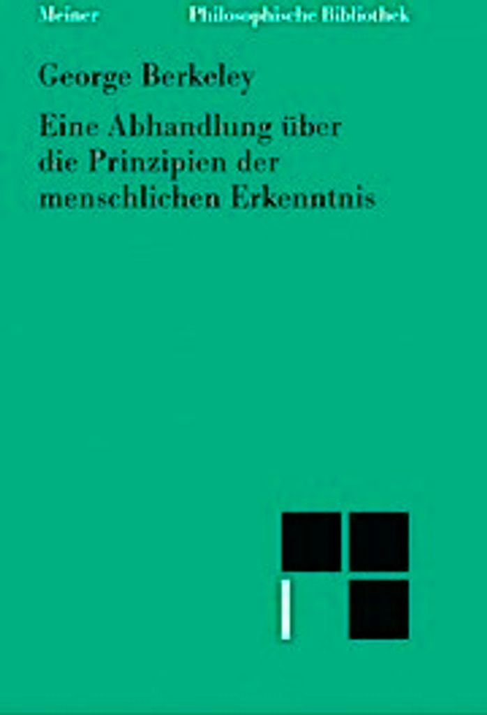 Eine Abhandlung über die Prinzipien der menschlichen Erkenntnis
