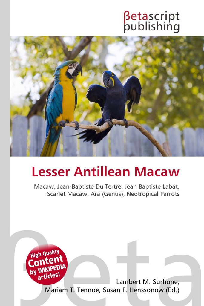 Lesser Antillean Macaw