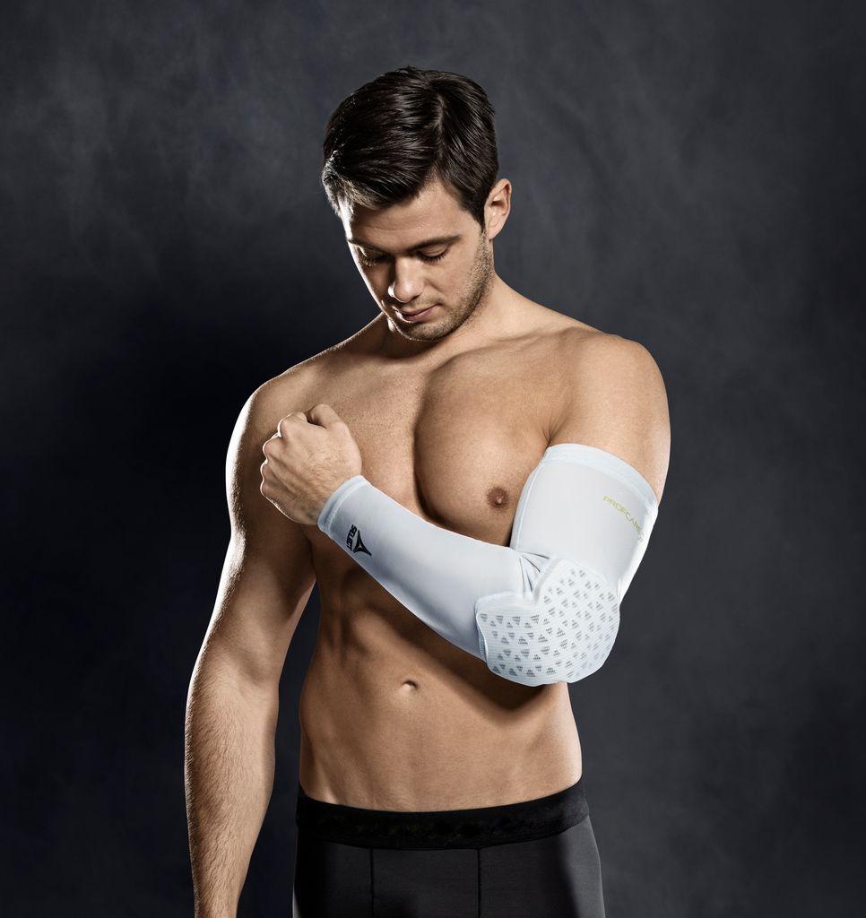 SELECT Kompressionsbandage Ellenbogen lang v23, Gr.S, weiss