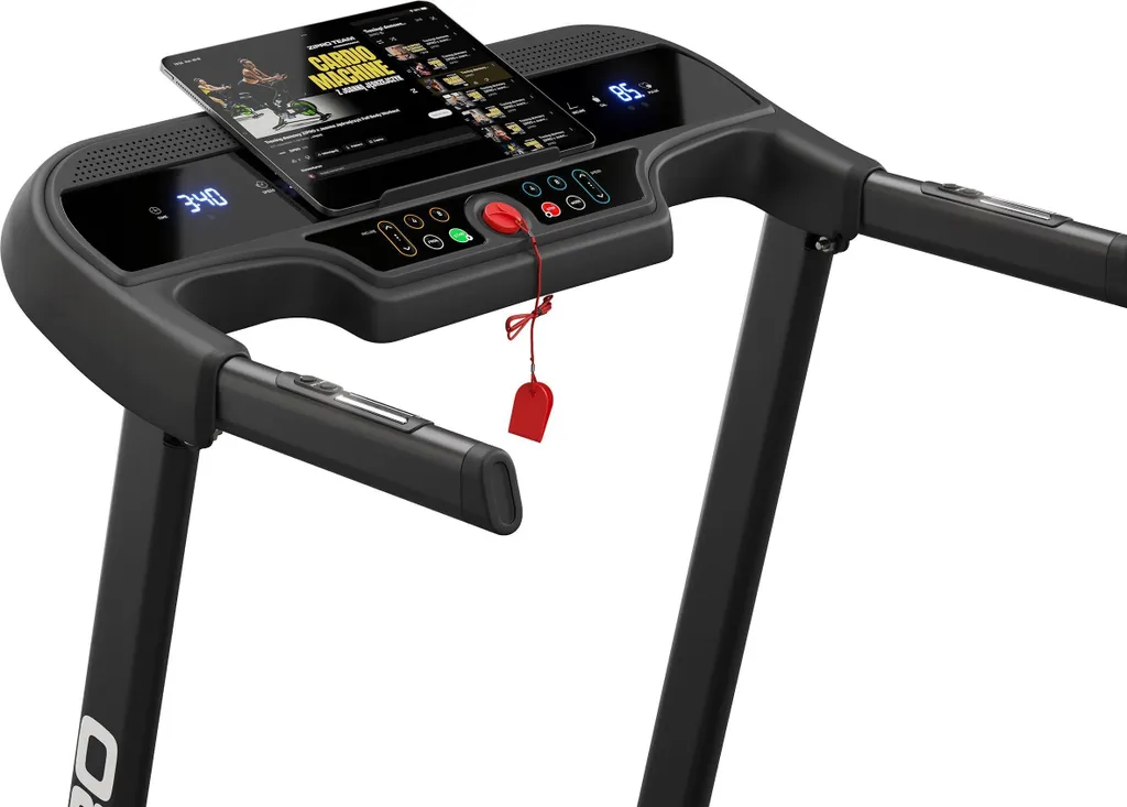 Tapis de course compact Zipro Pulse amorti ajustable et écran LCD - 18