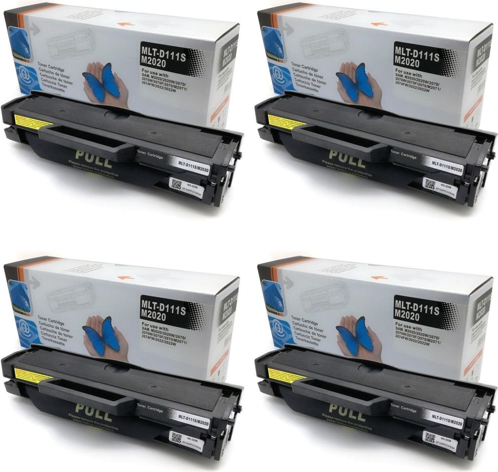 4x Toner für Samsung MLT-D111S
