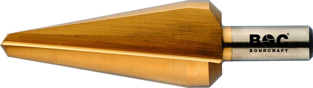 Bohrcraft Senkwerkzeuge Blechschälbohrer Blechschälbohrer HSS-TiN // Gr.5 / 36-50 mm