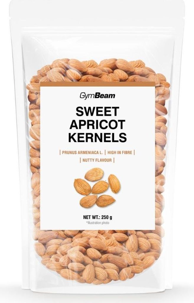 GymBeam - Sladká meruňková jádra 250 g Obrázek produktu 