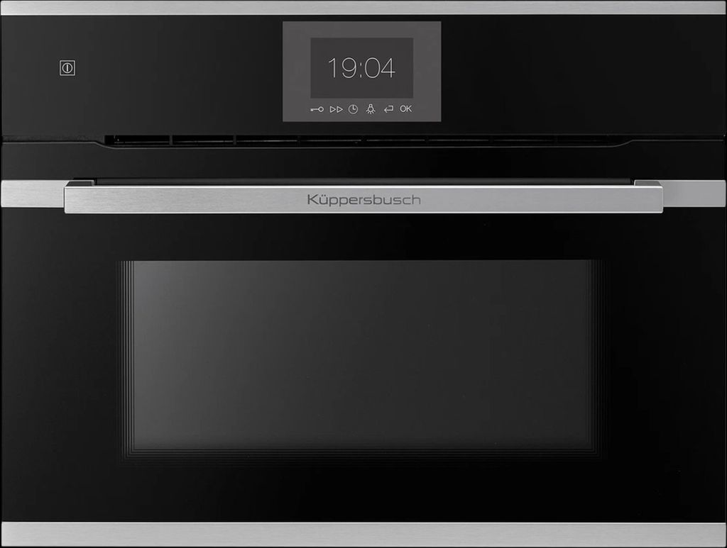 Küppersbusch Einbau‐Backofen CBD6550.0S Compact Steam Oven, 60 cm, Edelstahl - inkl.