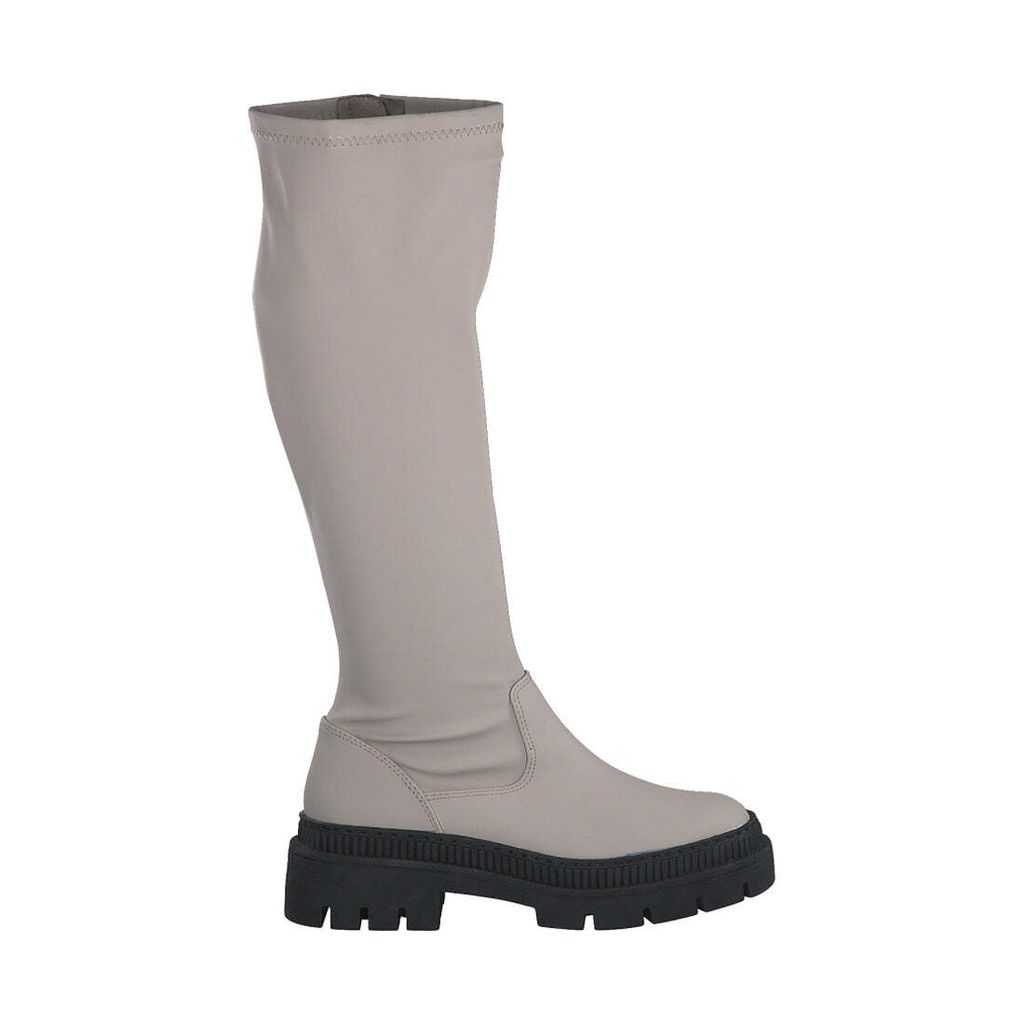 Marco Tozzi Damen Stiefeletten 2-25633-29 441 Farbe: Beige Größe: 38