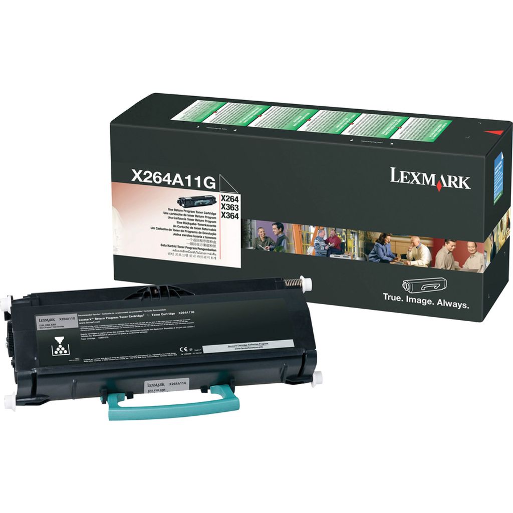 Lexmark X463A11G Tonerkartusche Schwarz 3.500 Seiten für Lexmark X463/X464