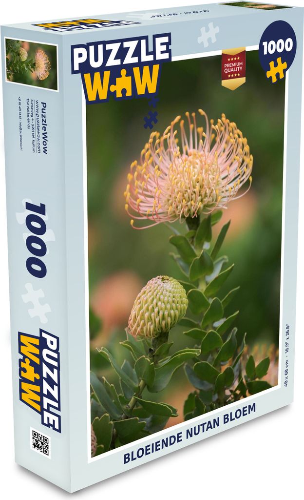 MuchoWow Puzzle 1000 Teile Blühende Nutanblume - Spielzeug - Alt und Jung - Spiele - Puzzeln