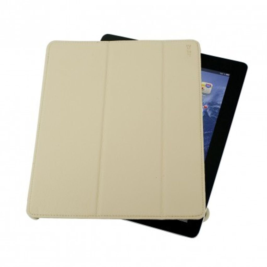 iPad2 Flip Cover Stand Light Brown Logic3