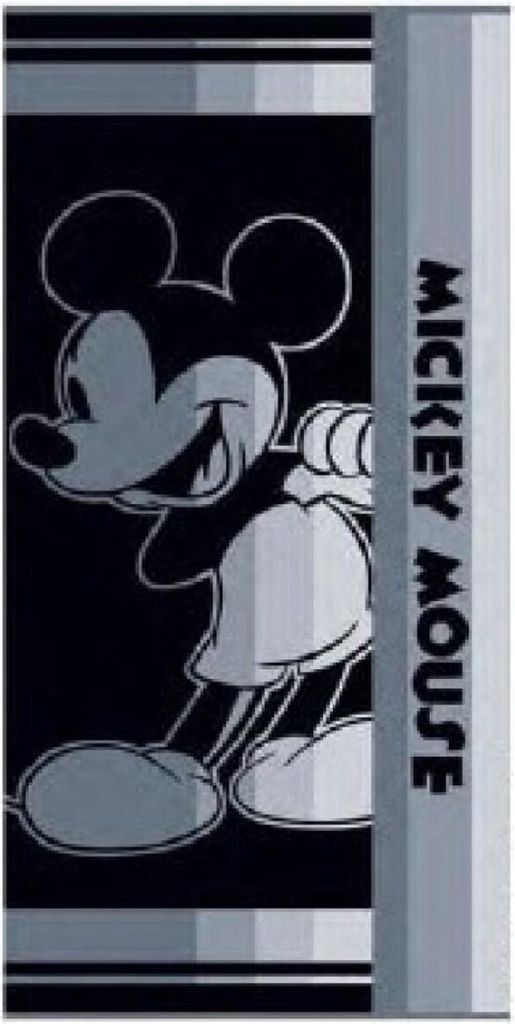 Disney Mickey Badehandtuch, Strandtuch 70x140cm (Fast Dry)