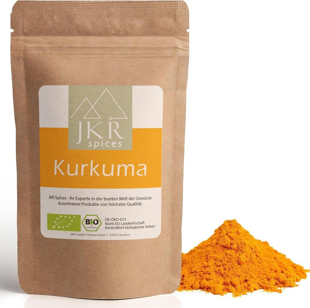 Kurkuma gemahlen 1000g Produktbild 