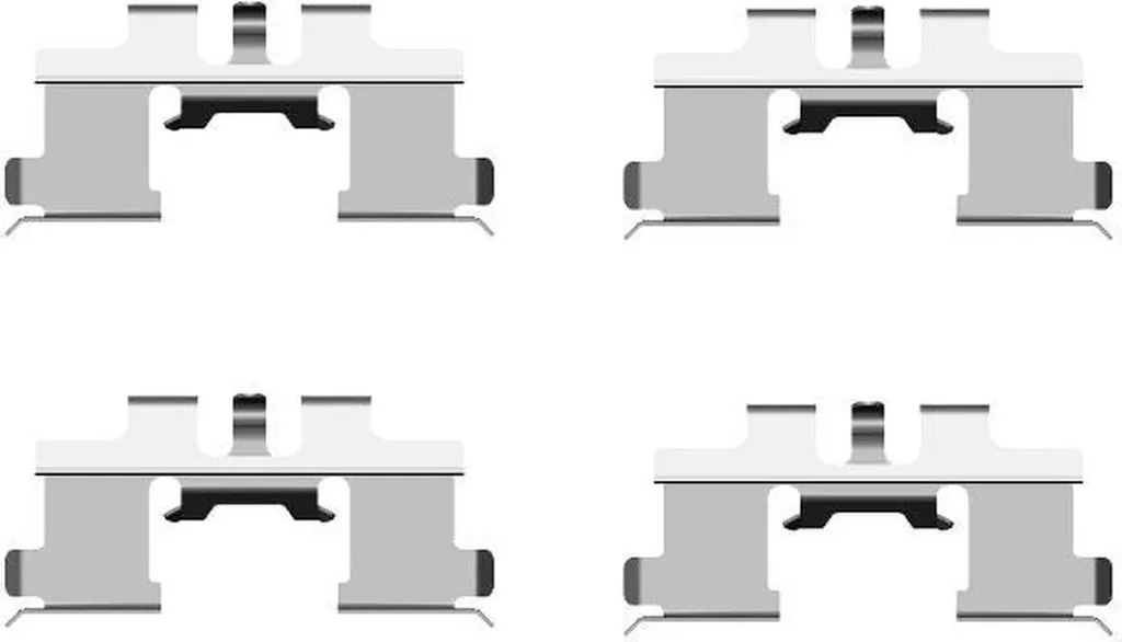 Accessoires de Frein HELLA 8DZ 355 203-211 Haute Performance Avant