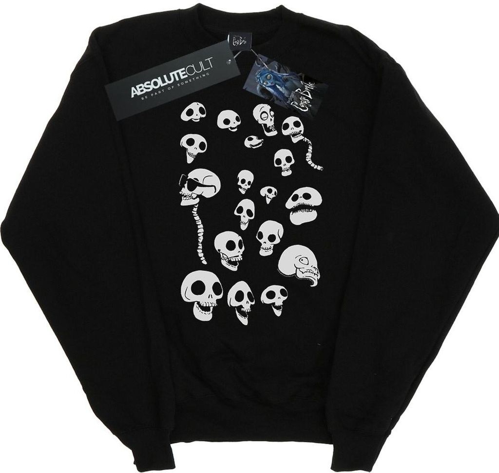 Corpse Bride - Sweatshirt für Damen BI12082 (M) (Schwarz) Produktbild 