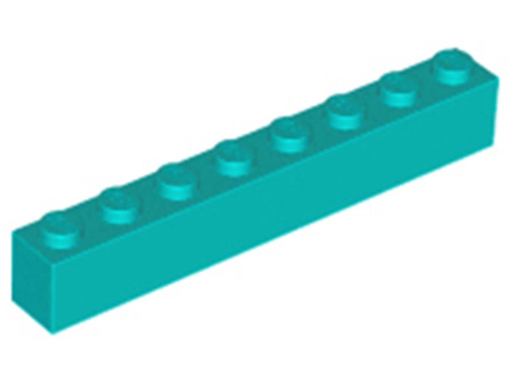 Lego 250 Stück 3008 Stein Brick 1x8 Part Basic Steine 250 Dunkles Türkis