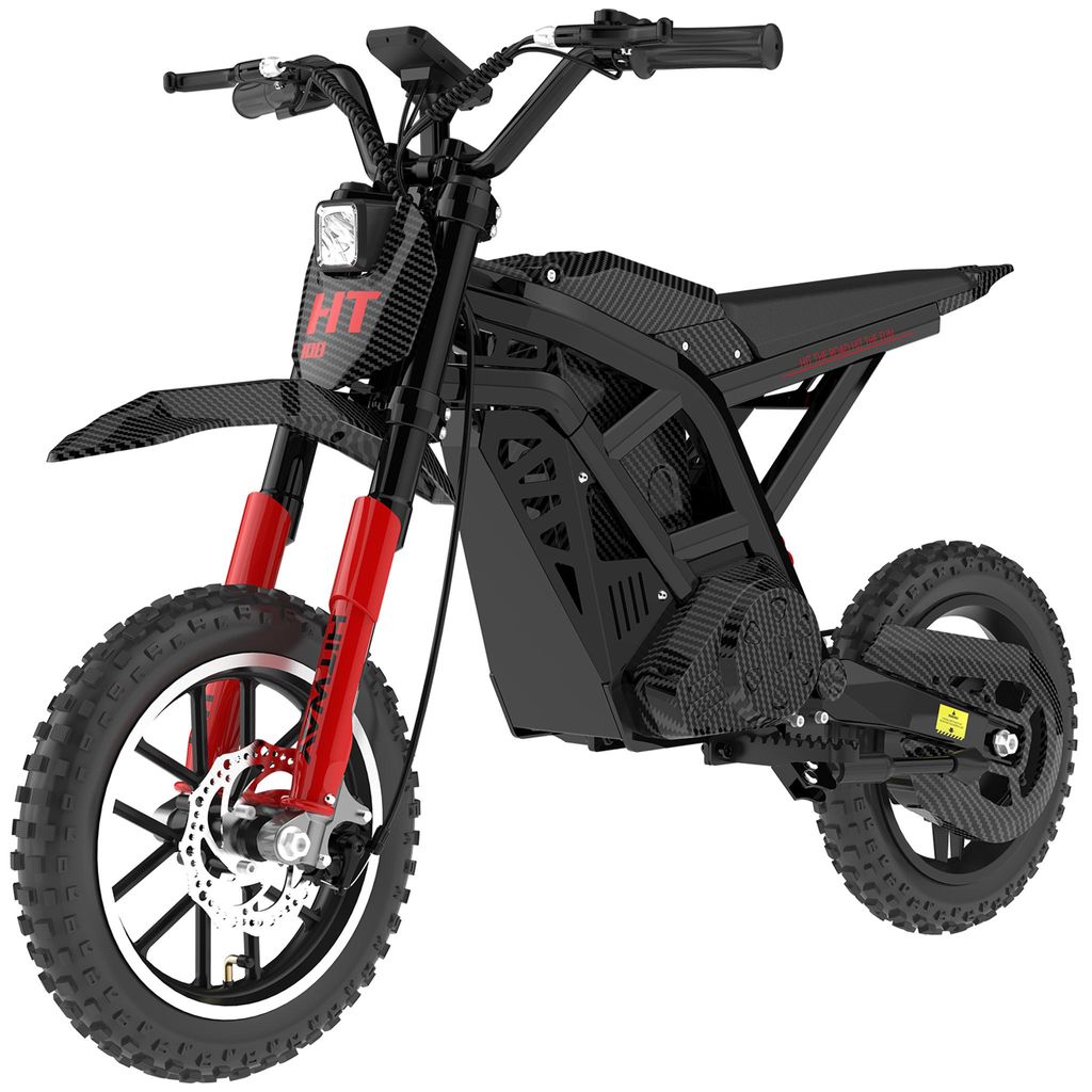 HITWAY HT100 Elektro-Kindermotorrad, 25 km/h, 30–45 km Reichweite, 36V 10,4Ah, 400W, mit LCD‐Display