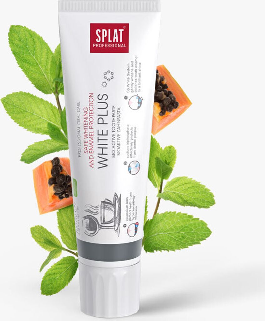 Splat Professional White Plus Toothpaste 100ml Produktbild 3