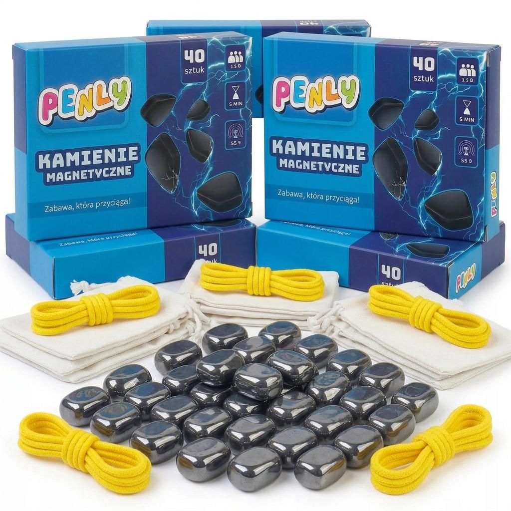 Magnetické stavebnice 40 dílů – vzdělávací hračka pro děti, Obrázek produktu  Obrázek vytvořený pomocí AI