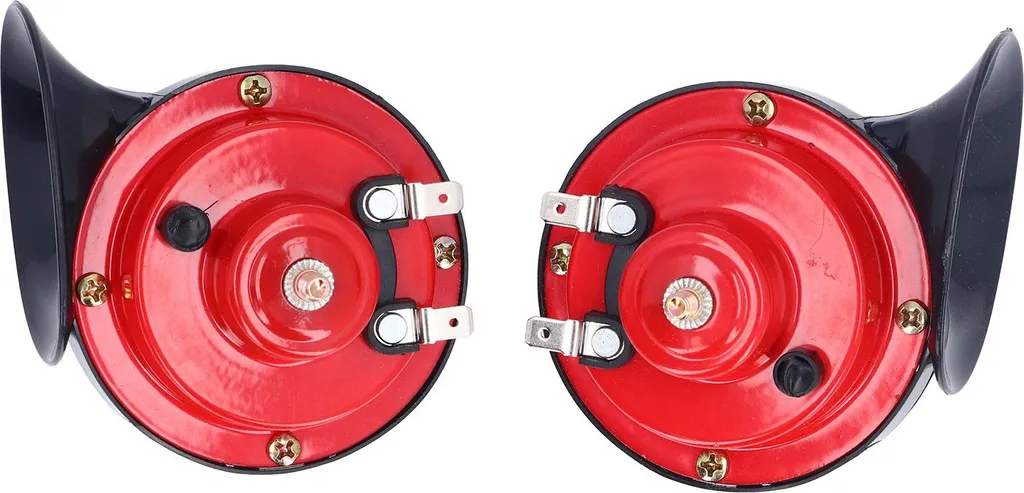Set clacson per auto, 120 dB, super potente, resistente all'acqua, 12 V, suono alto e profondo, tromba per motociclette