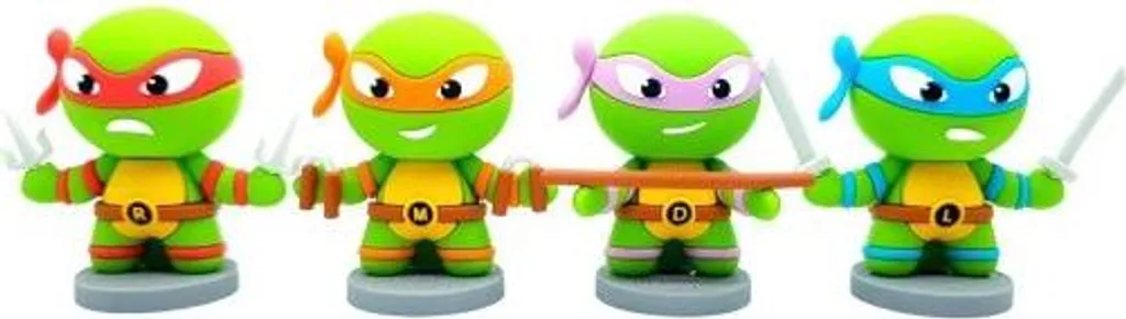 Statue de Jeu Tortues Ninja Teenage Mutant : Figurines Articulées 15cm