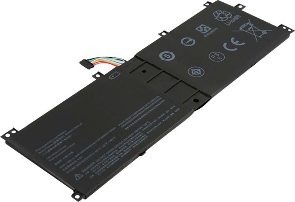 Avizar, Lenovo Miix 520 Tablet Laptop Akku Li-Polymer 7,68V 4955mAh, Schwarz