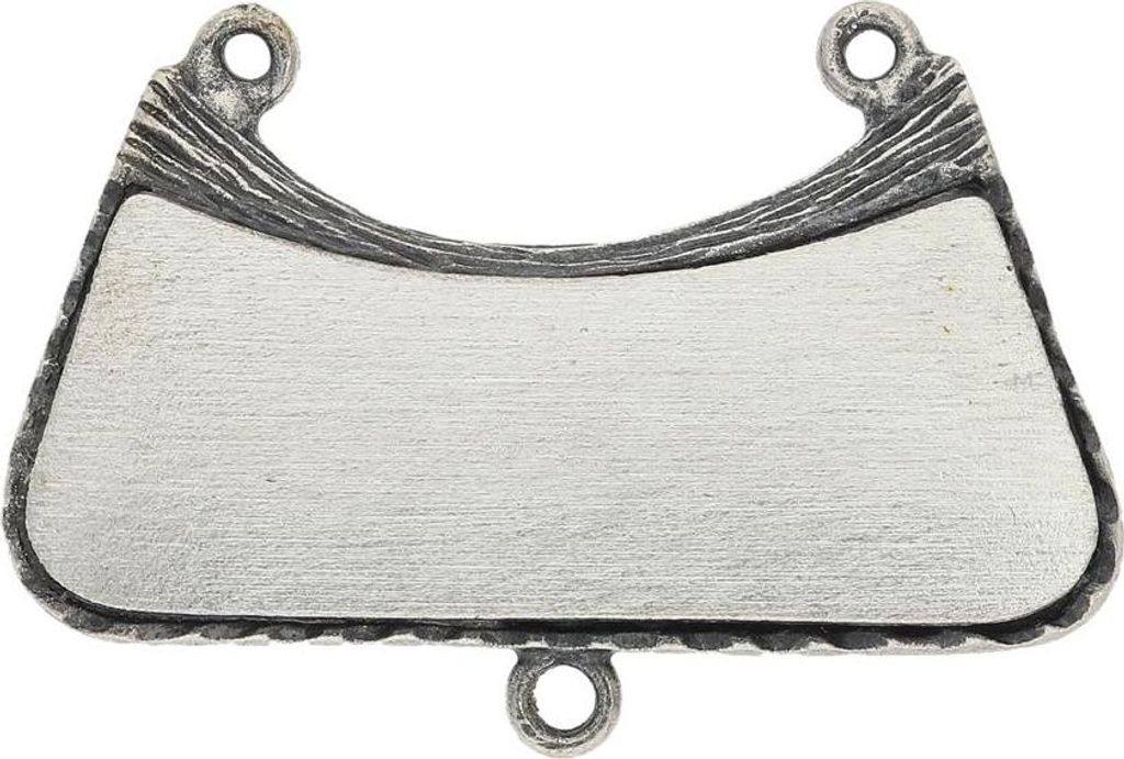 JuwelmaLux Schützen Kette Gravurplatte echt Silber 925 JL17-01-0047