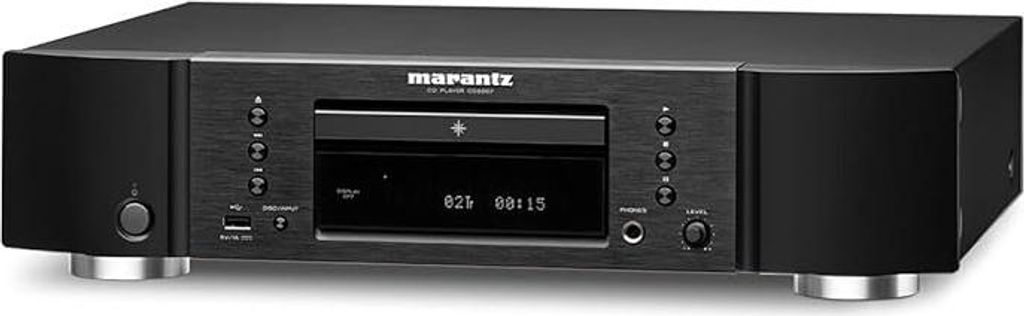 Marantz CD6007 HiFi CD Player, CD Spieler, CD- und CD-R/RW-Wiedergabe, USB, Kopfhörer-Verstärker, Schwarz