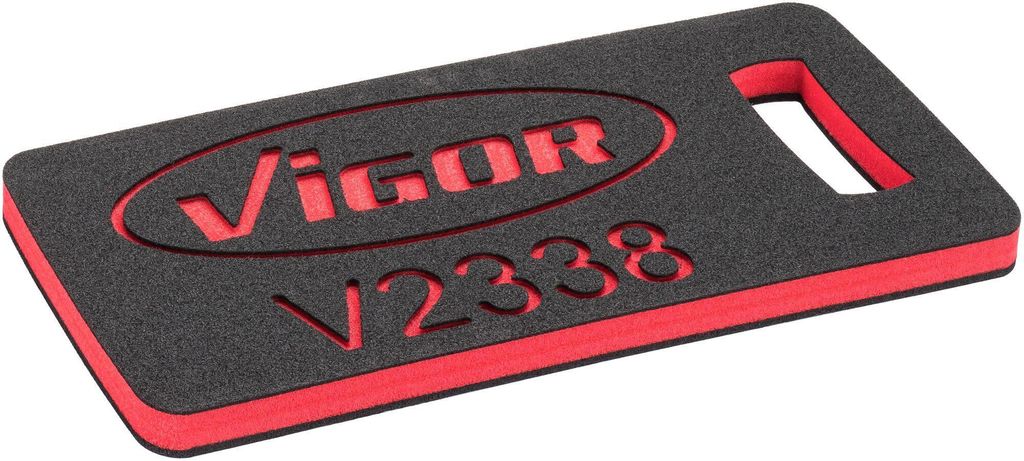 VIGOR Kniekissen V2338 L x B x H: 475 mm x 235 mm x 26 mm