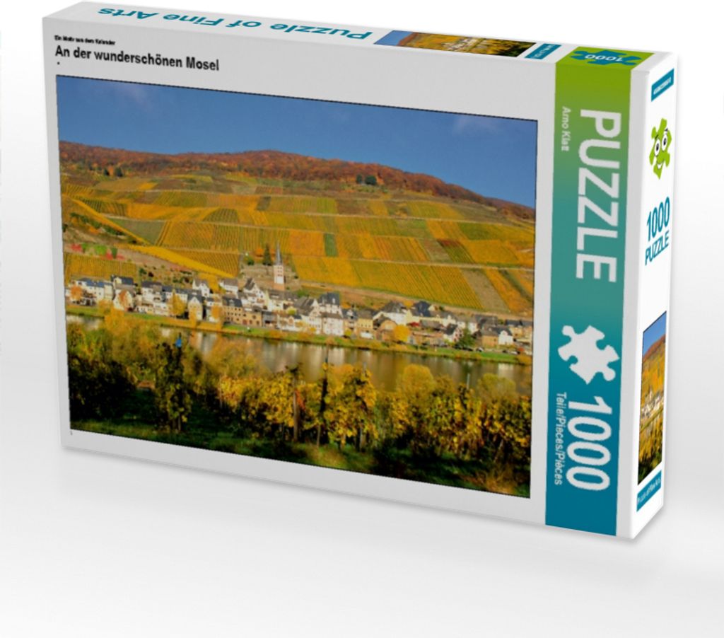 Calvendo Ein Motiv aus dem Kalender An der wunderschönen Mosel 1000 Teile Puzzle quer 640x480mm, Klatt Arno; 7286781