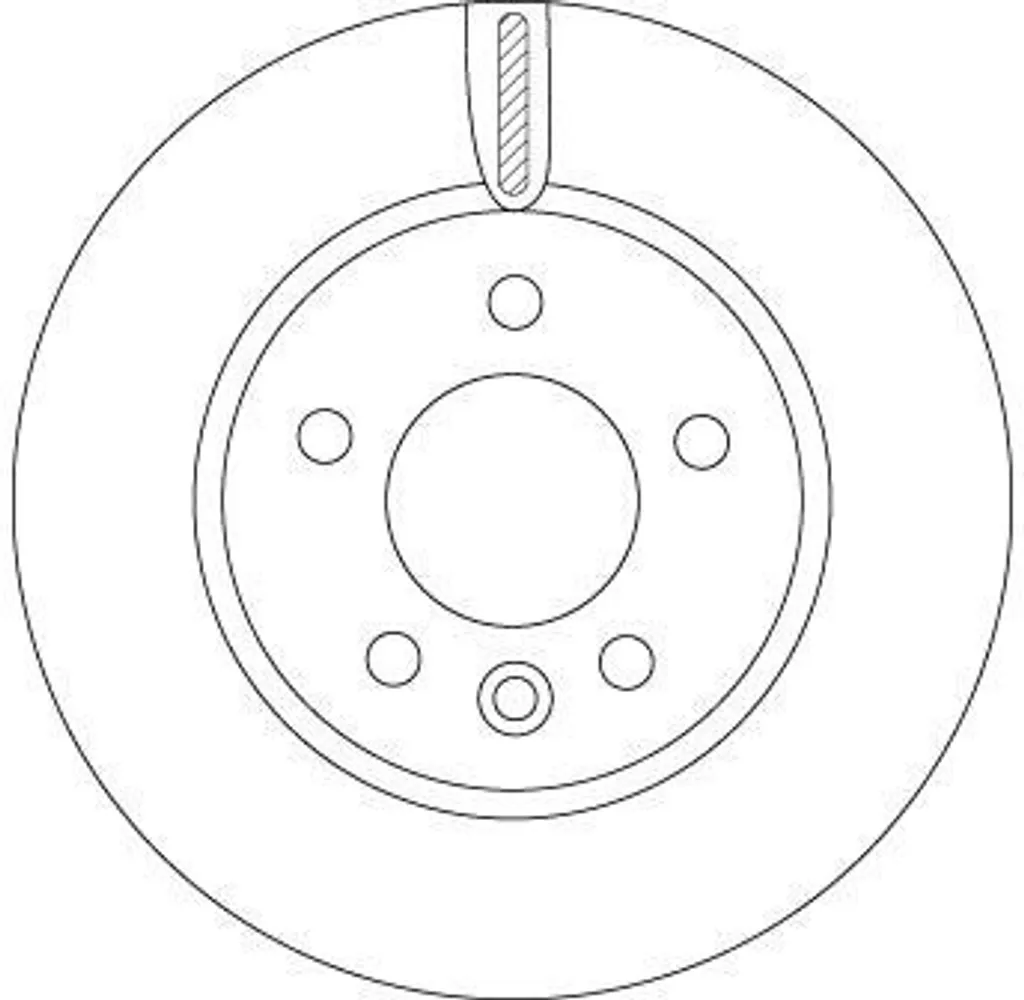 Stop vibrations avec les disques de frein TRW DF6589S 303mm VW Crafter