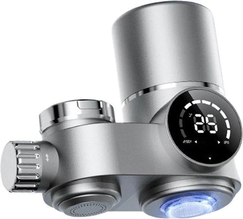 Système de filtration d'eau avec indicateur LED et charbon actif haute